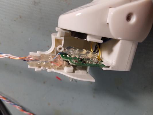 Hot Glue for Strain Relief